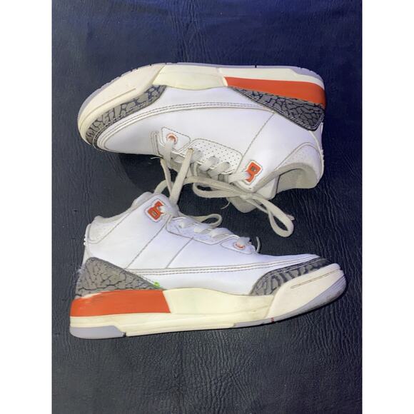 Jordan Other - 🌟 Nike Air Jordan 3 Retro ‘Georgia Peach’ Size 1 Youth